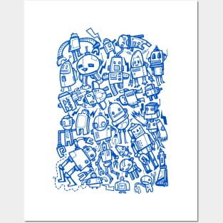 Robot Overload Posters and Art